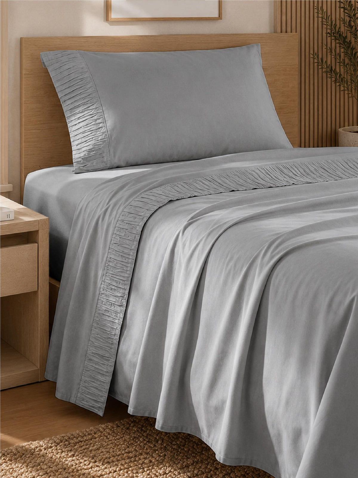Bedsure Sheet Set - Soft Sheets - Breathable & Cooling - Hotel Luxury - Easy Care Polyester Microfiber Bedding
