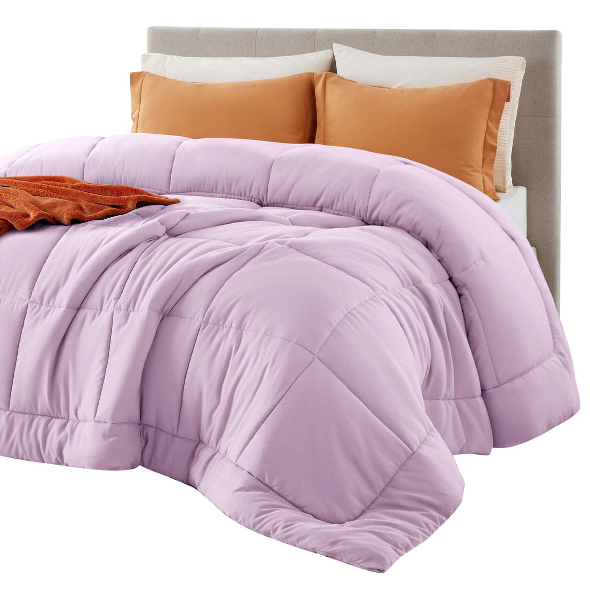Bedsure Comforter Duvet Insert, Quilted Bedding Blanket, Oeko-TEX