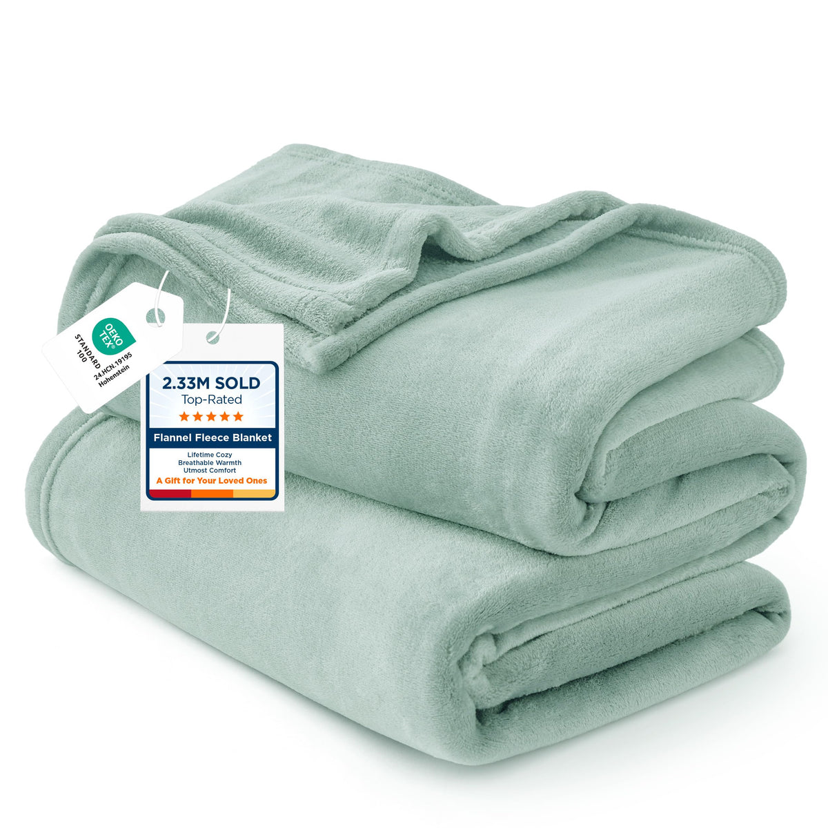 Bedsure Lightweight Plush Fleece Throw Blanket for Sofa