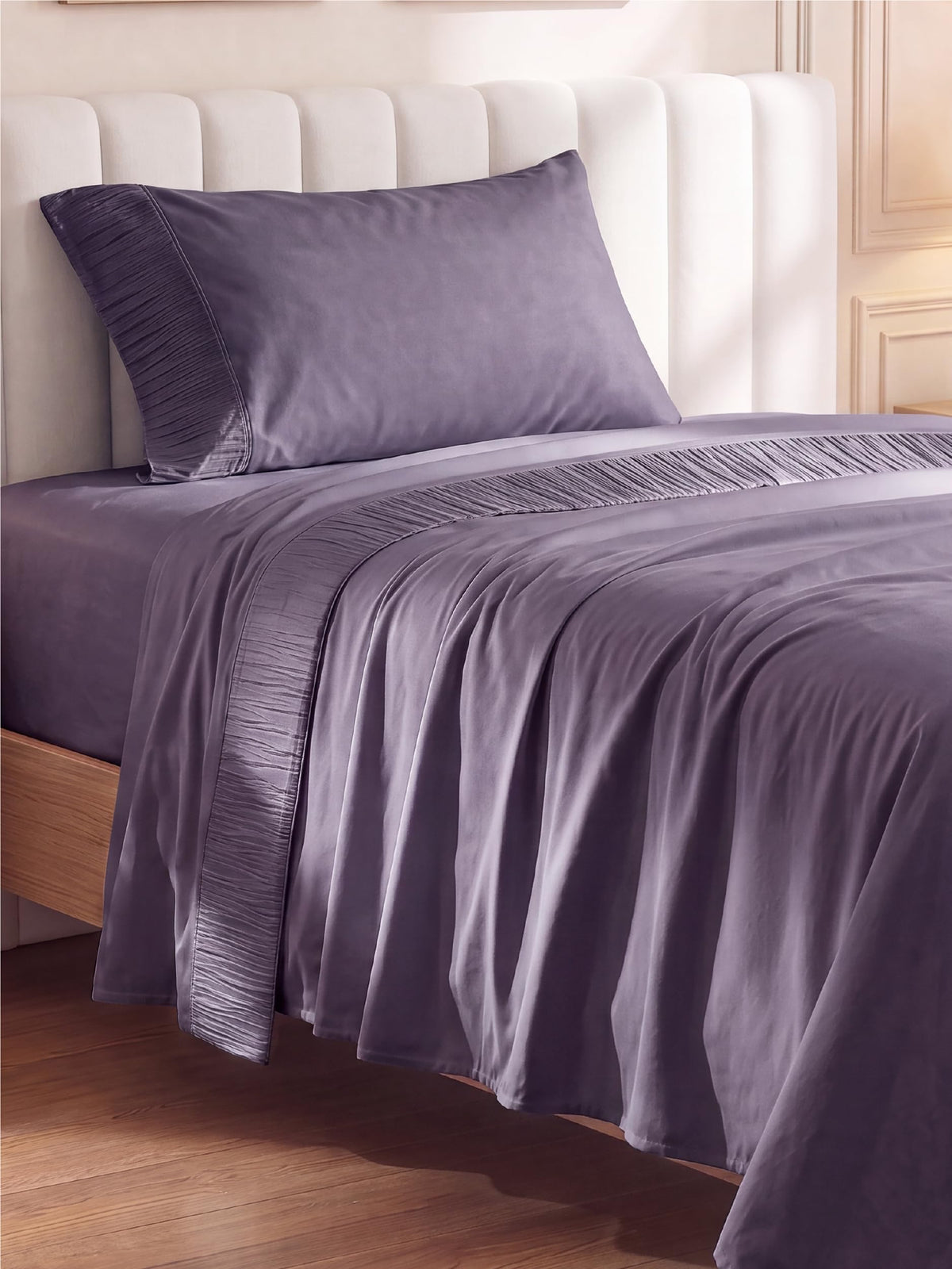 Bedsure Sheet Set - Soft Sheets - Breathable & Cooling - Hotel Luxury - Easy Care Polyester Microfiber Bedding
