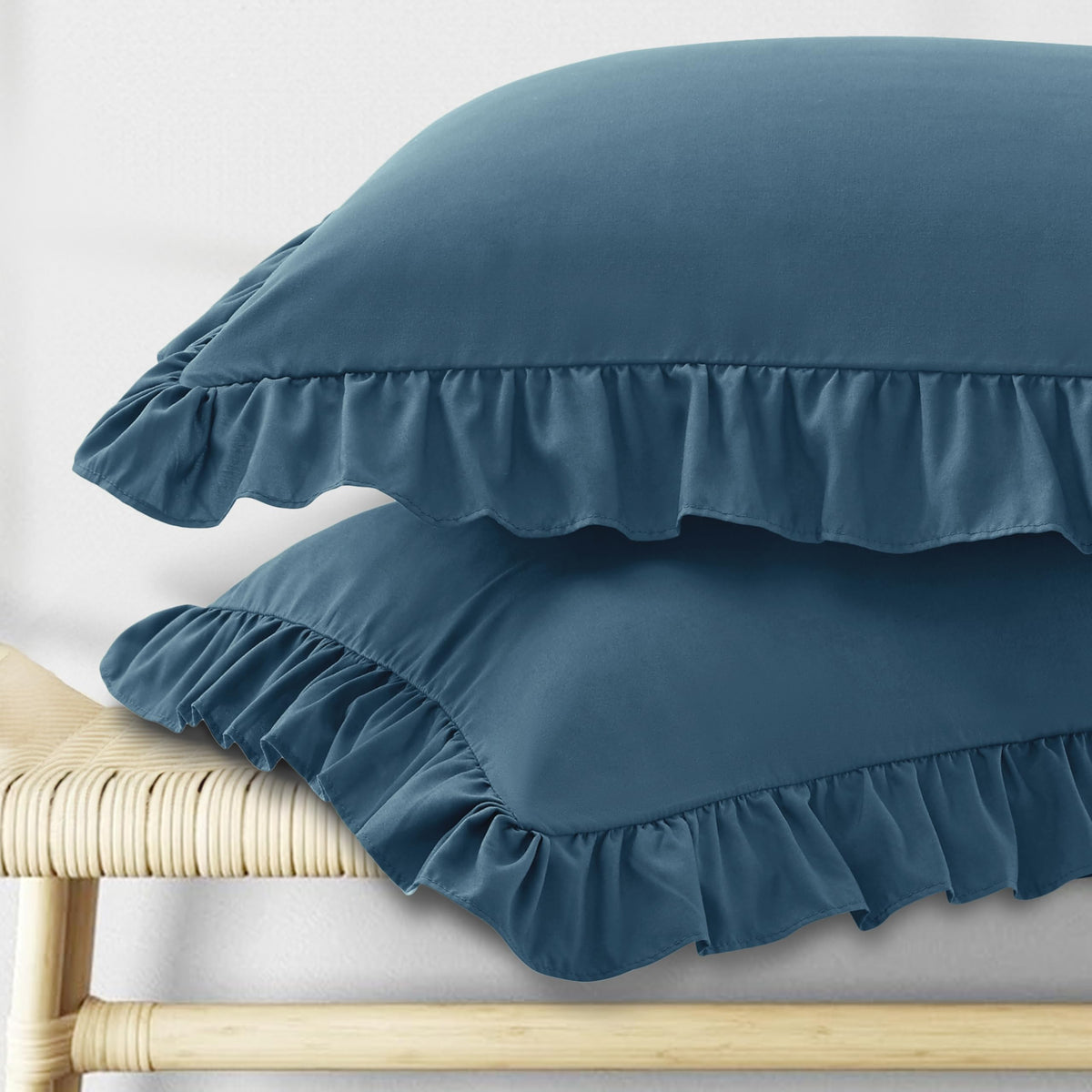 KKJIAF Ruffle Pillow Cases