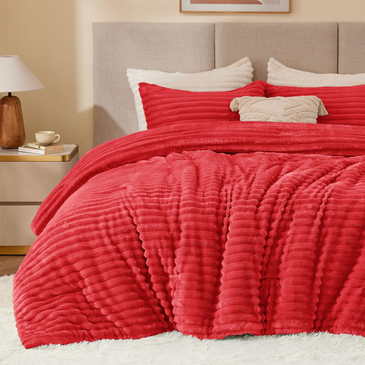 BEDELITE Fleece Comforter Set
