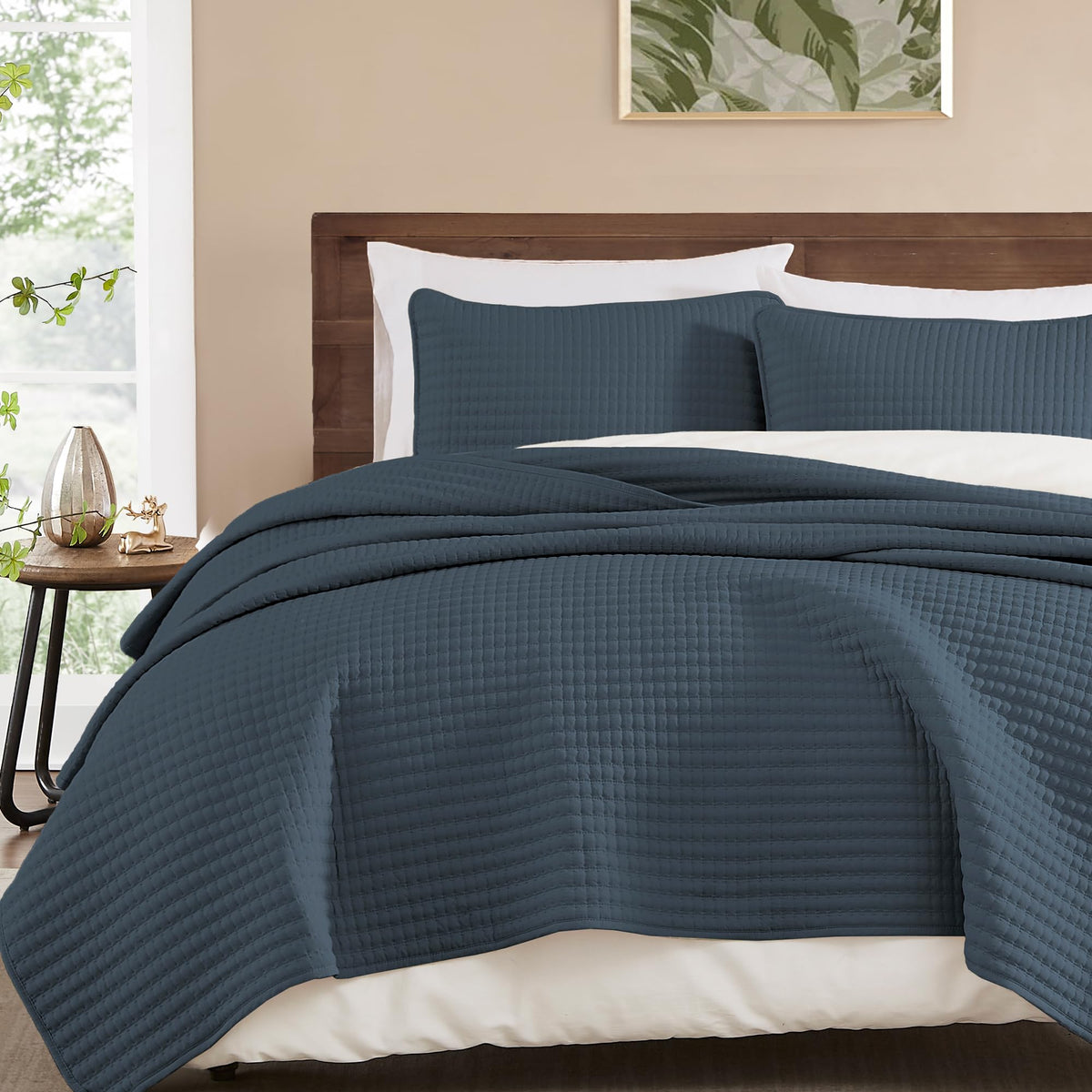 WRENSONGE 3-Piece Lightweight Quilt Bedding Set