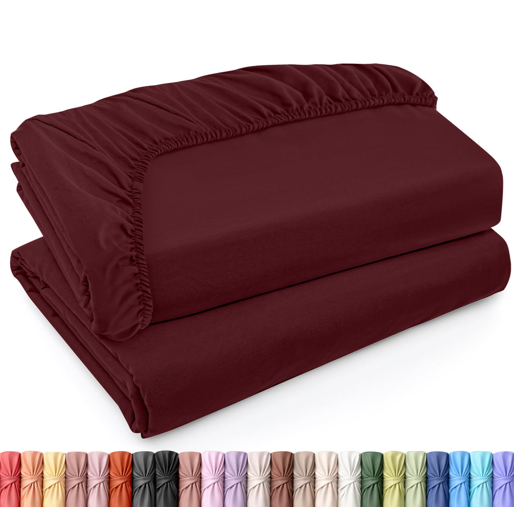 Fitted Sheet, Ultra Soft Fits Up to 16 Inch Deep Pocket