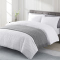 BOURINA Throw Textured Solid Soft Sofa Throw Couch Cover Knitted Decorative Blanket