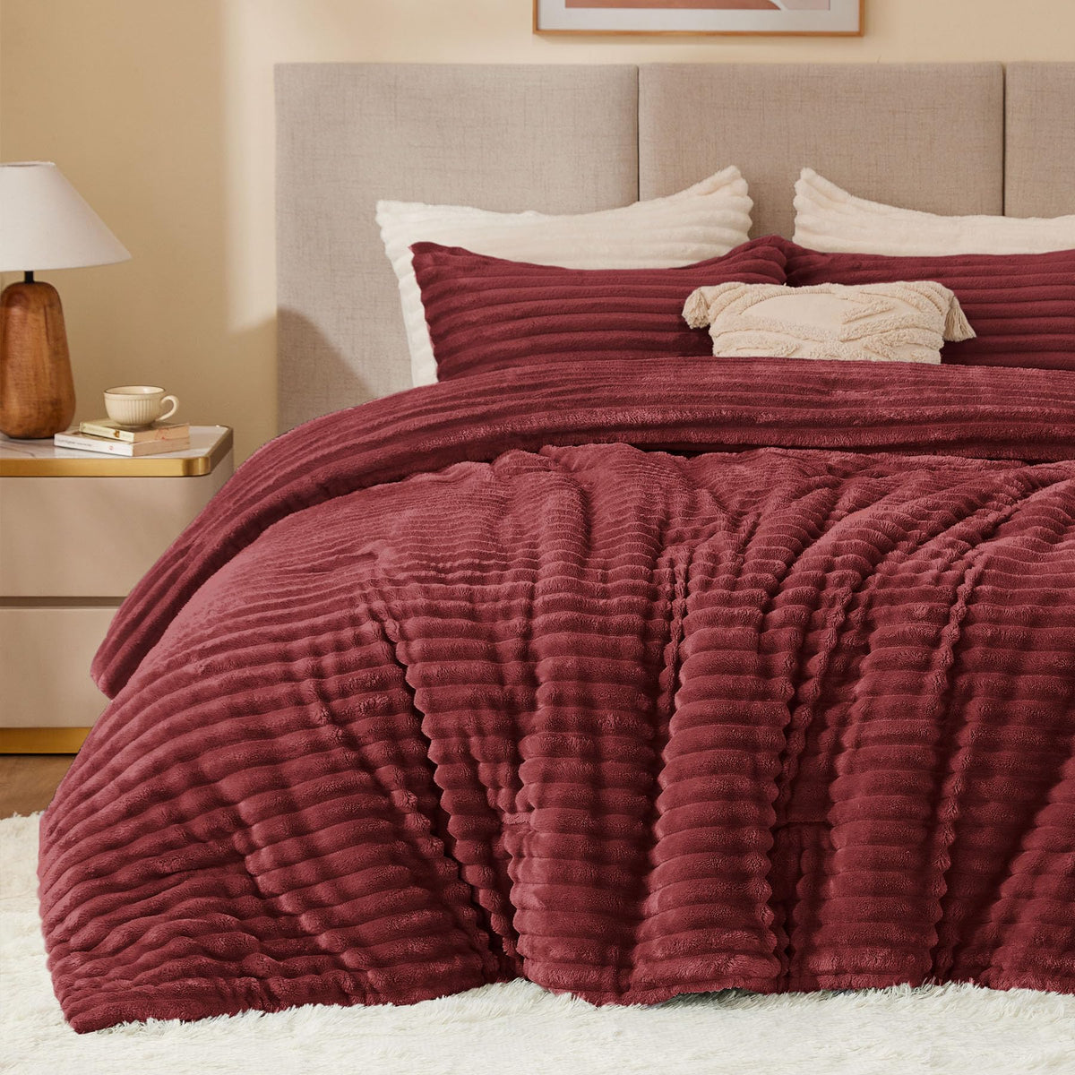 BEDELITE Fleece Comforter Set
