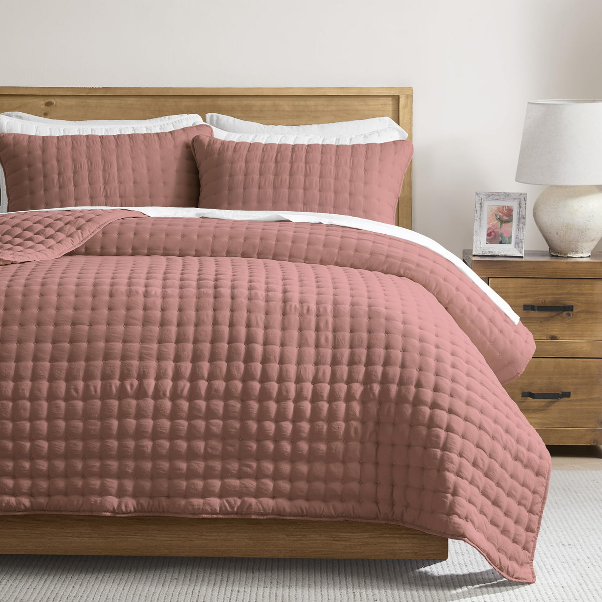 WDCOZY Cloud-Soft Lightweight Quilt Bedding Set