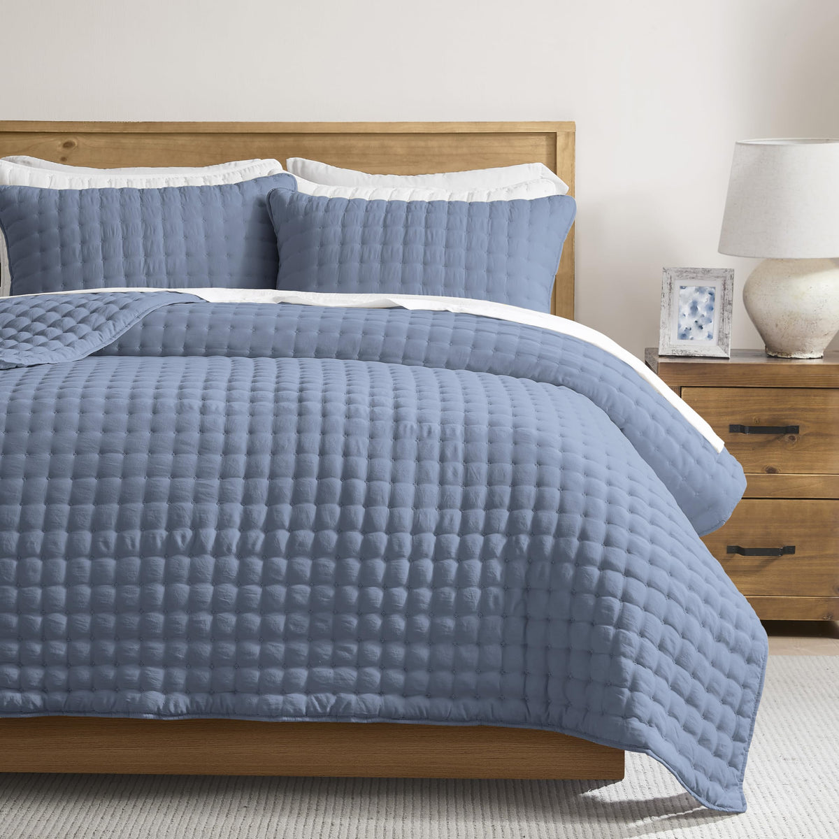 WDCOZY Cloud-Soft Lightweight Quilt Bedding Set