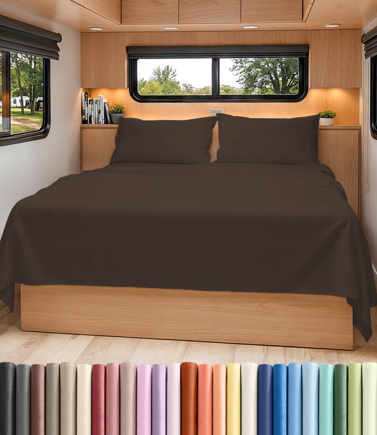 CGK Unlimited 4 Piece Sheet Set - Ultra-Soft, Breathable & Cooling Bed Sheets Set - Hotel Luxury Bedding for Women & Men with Deep Pockets - Wrinkle & Fade Free - Oeko-Tex