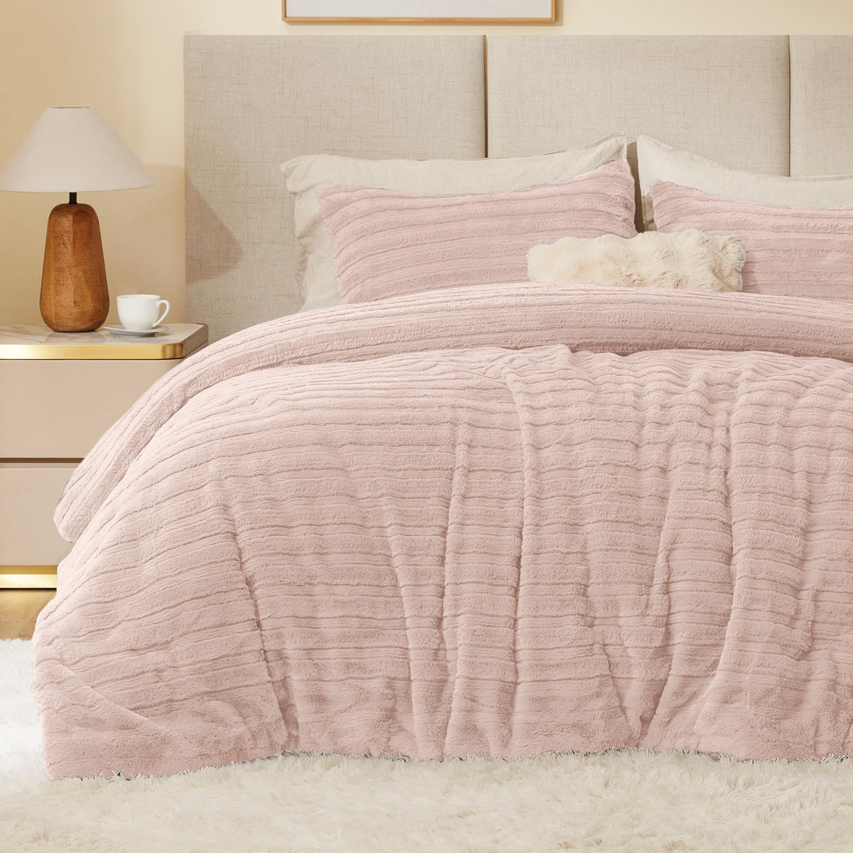 BEDELITE Fleece Comforter Set