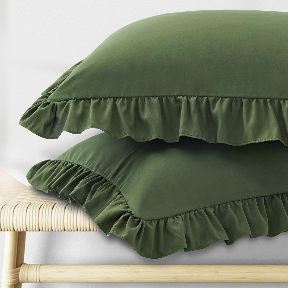 KKJIAF Ruffle Pillow Cases