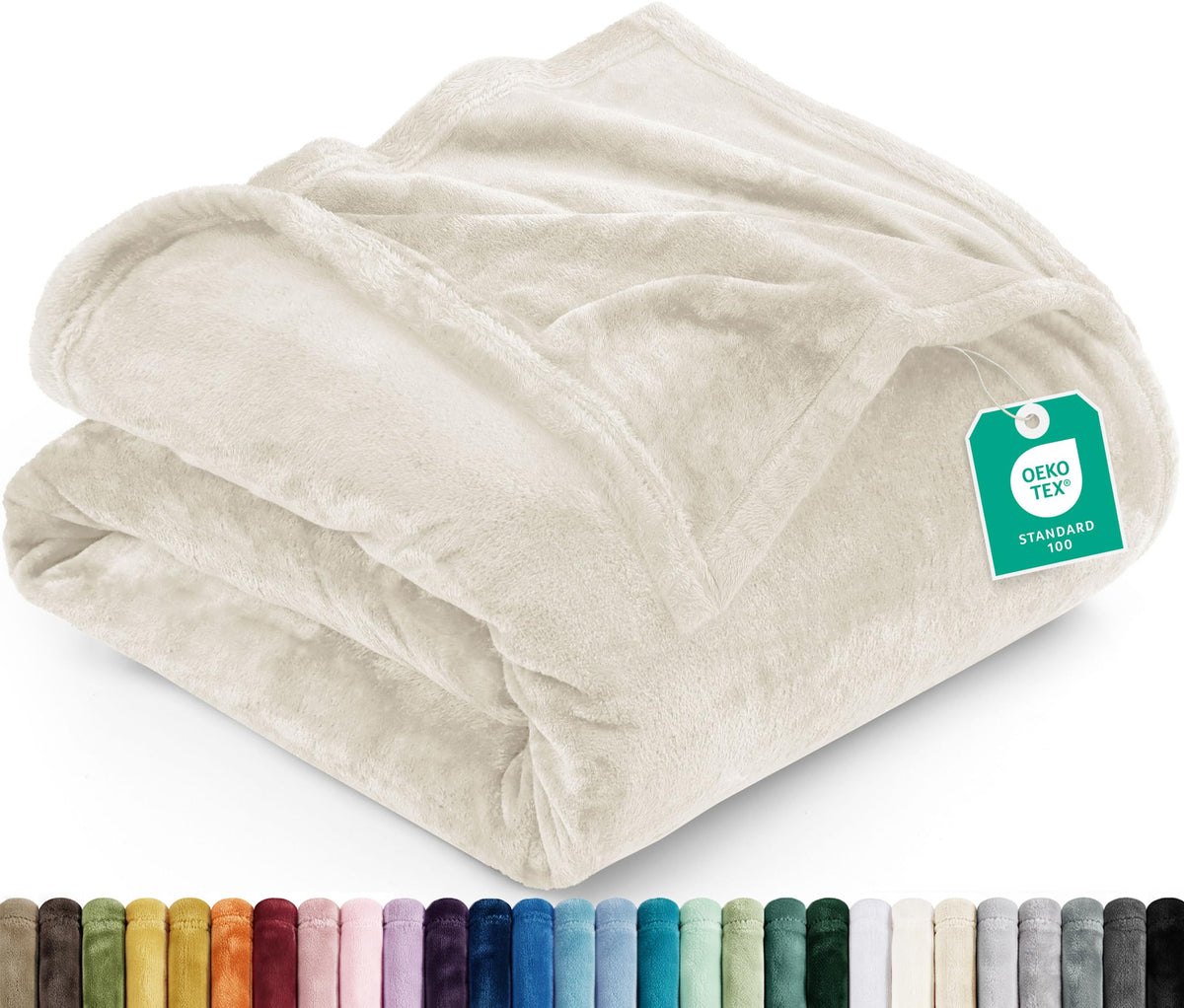 Utopia Bedding 300GSM Luxury Soft Microfiber Fleece Blanket