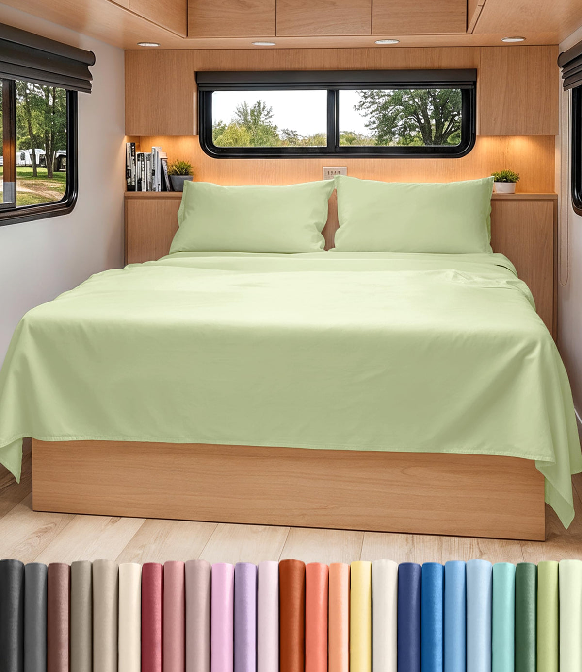 CGK Unlimited 4 Piece Sheet Set - Ultra-Soft, Breathable & Cooling Bed Sheets Set - Hotel Luxury Bedding for Women & Men with Deep Pockets - Wrinkle & Fade Free - Oeko-Tex