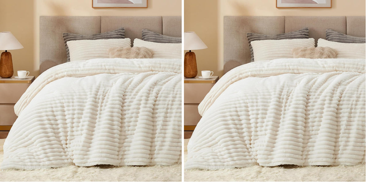 BEDELITE Fleece Comforter Set