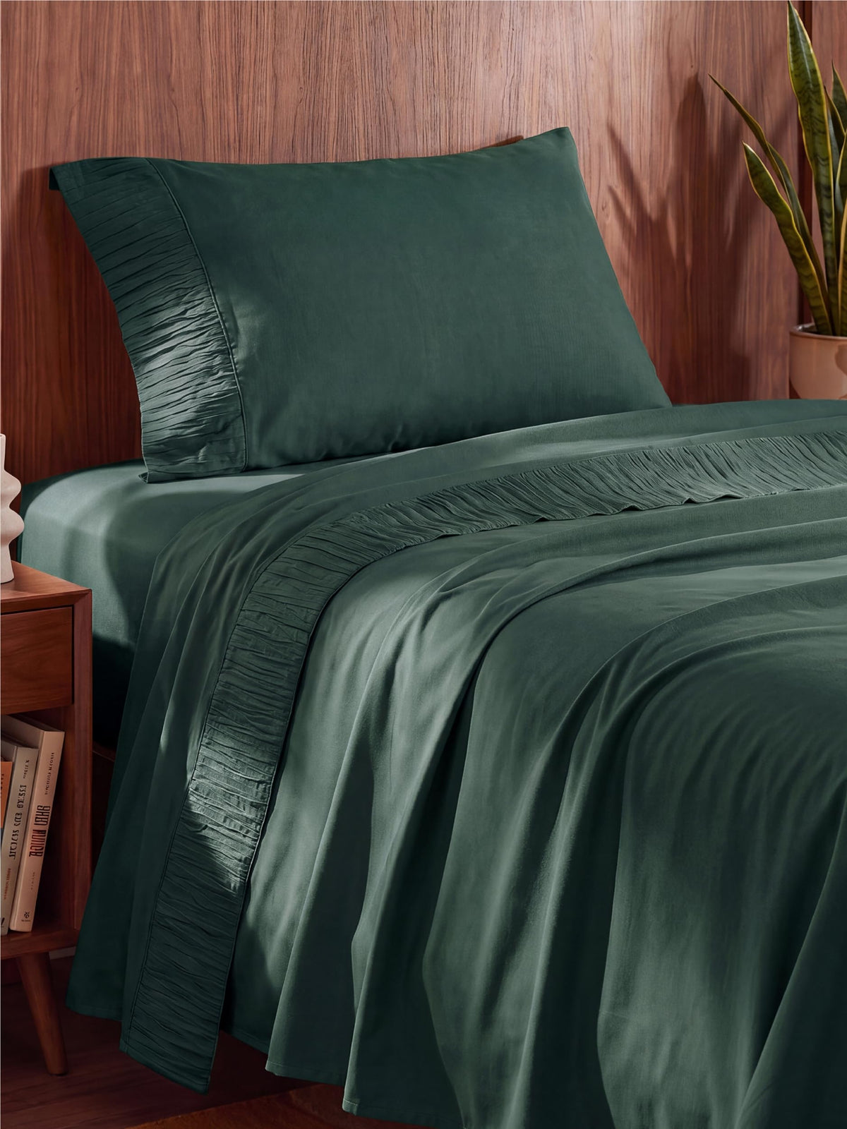 Bedsure Sheet Set - Soft Sheets - Breathable & Cooling - Hotel Luxury - Easy Care Polyester Microfiber Bedding