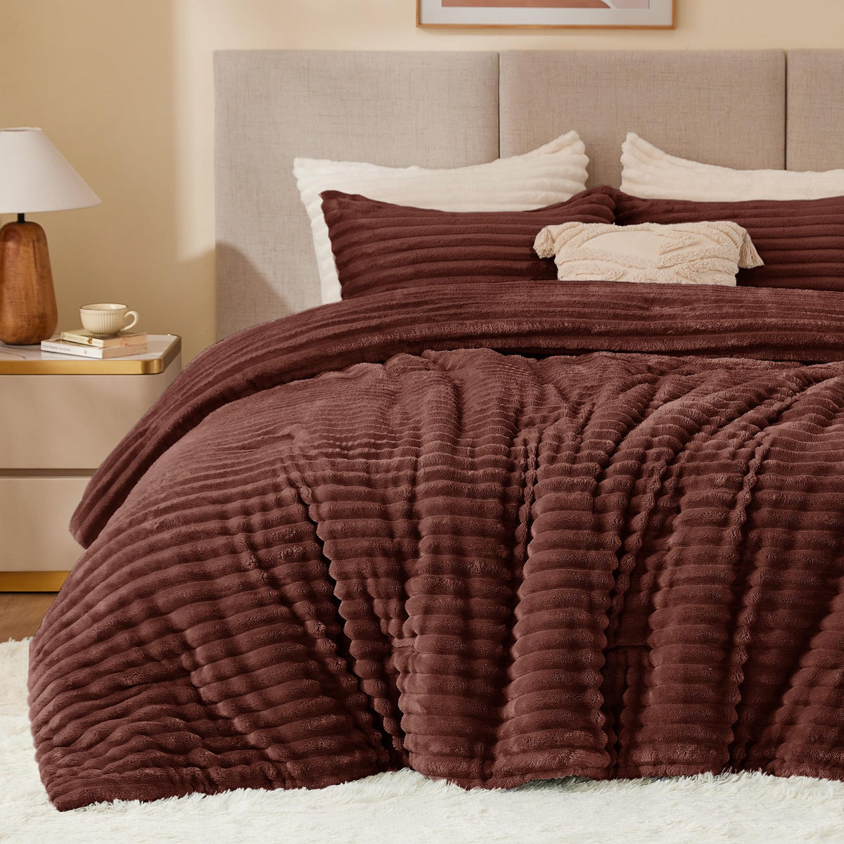 BEDELITE Fleece Comforter Set