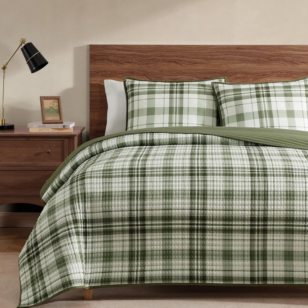 WRENSONGE 3-Piece Lightweight Quilt Bedding Set