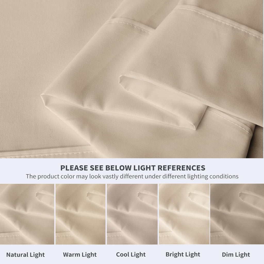 Maple&Stone Twin Flat Sheets Only, Pack of 6, Soft Microfiber Bedding Sheets for Home, Salons, Hotels, Bulk Flat Sheets Only Twin Size