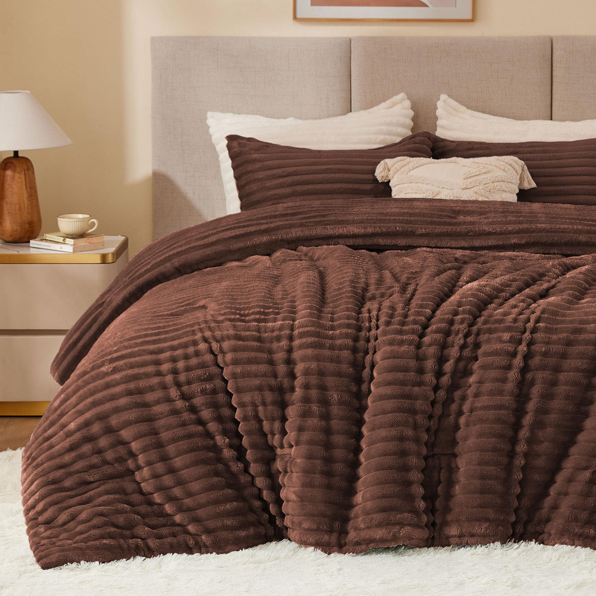 BEDELITE Fleece Comforter Set