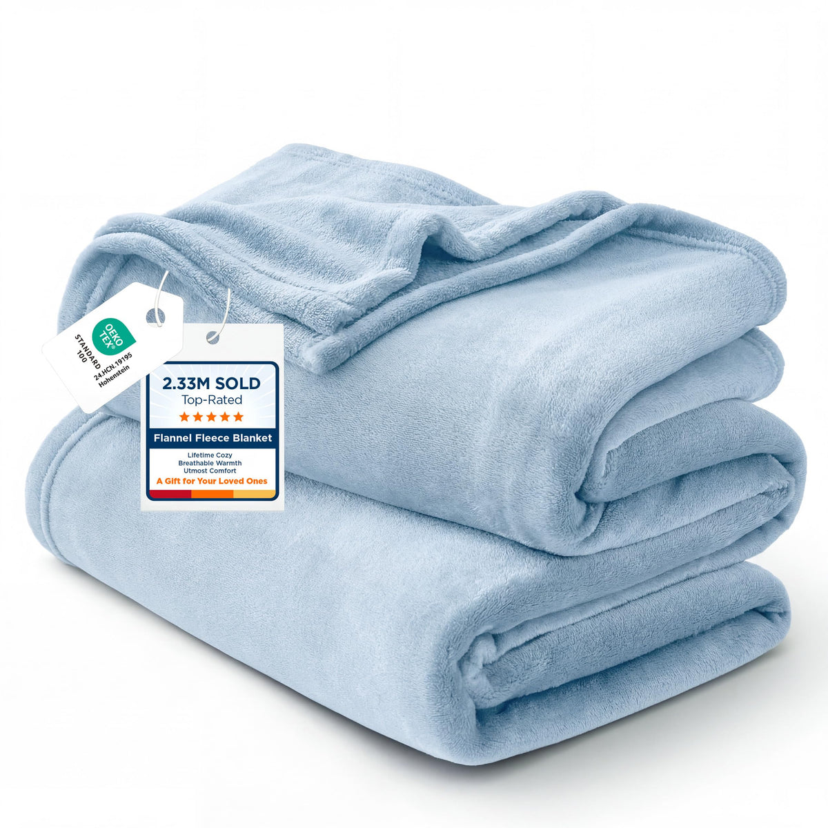 Bedsure Lightweight Plush Fleece Throw Blanket for Sofa
