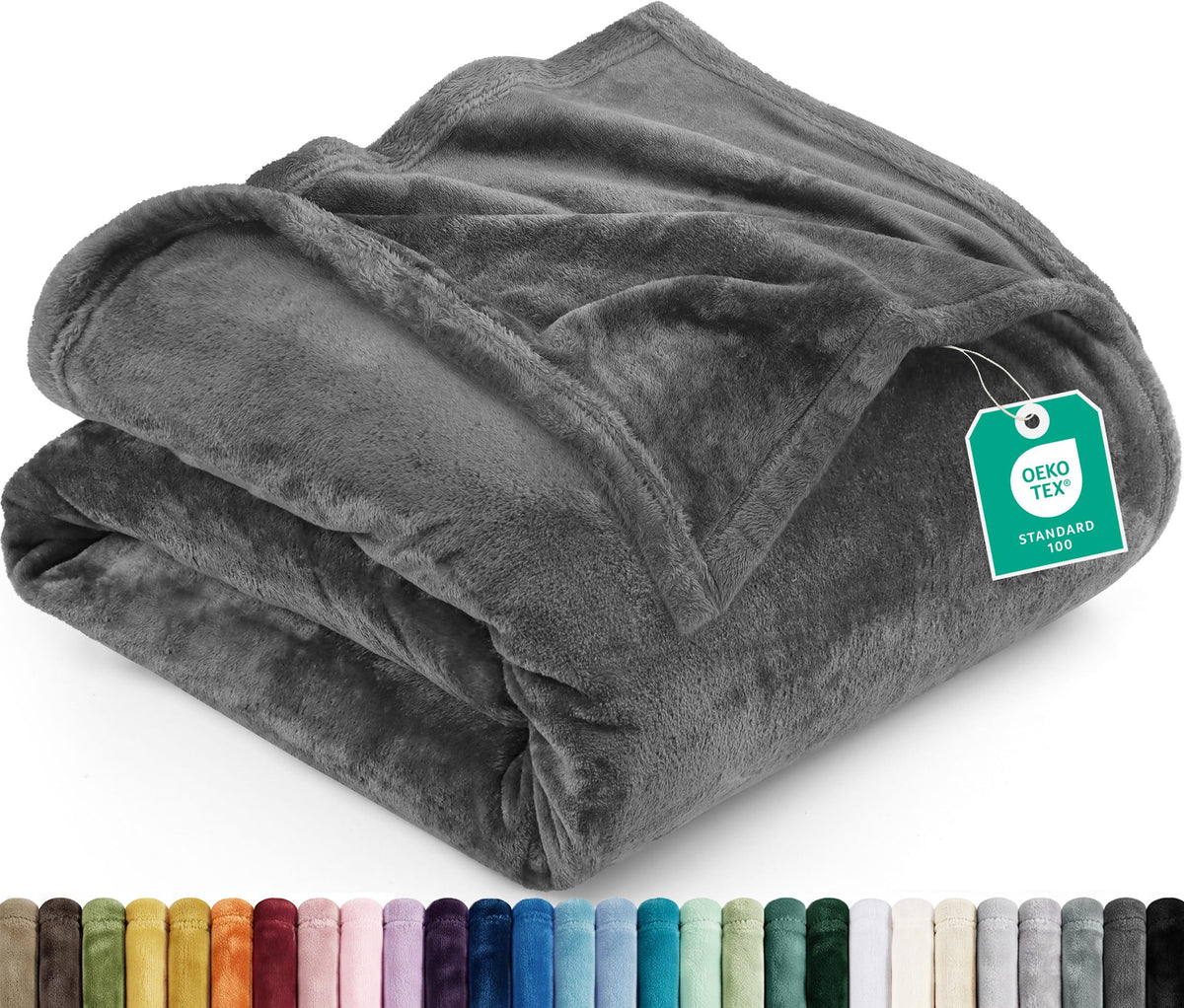 Utopia Bedding 300GSM Luxury Soft Microfiber Fleece Blanket