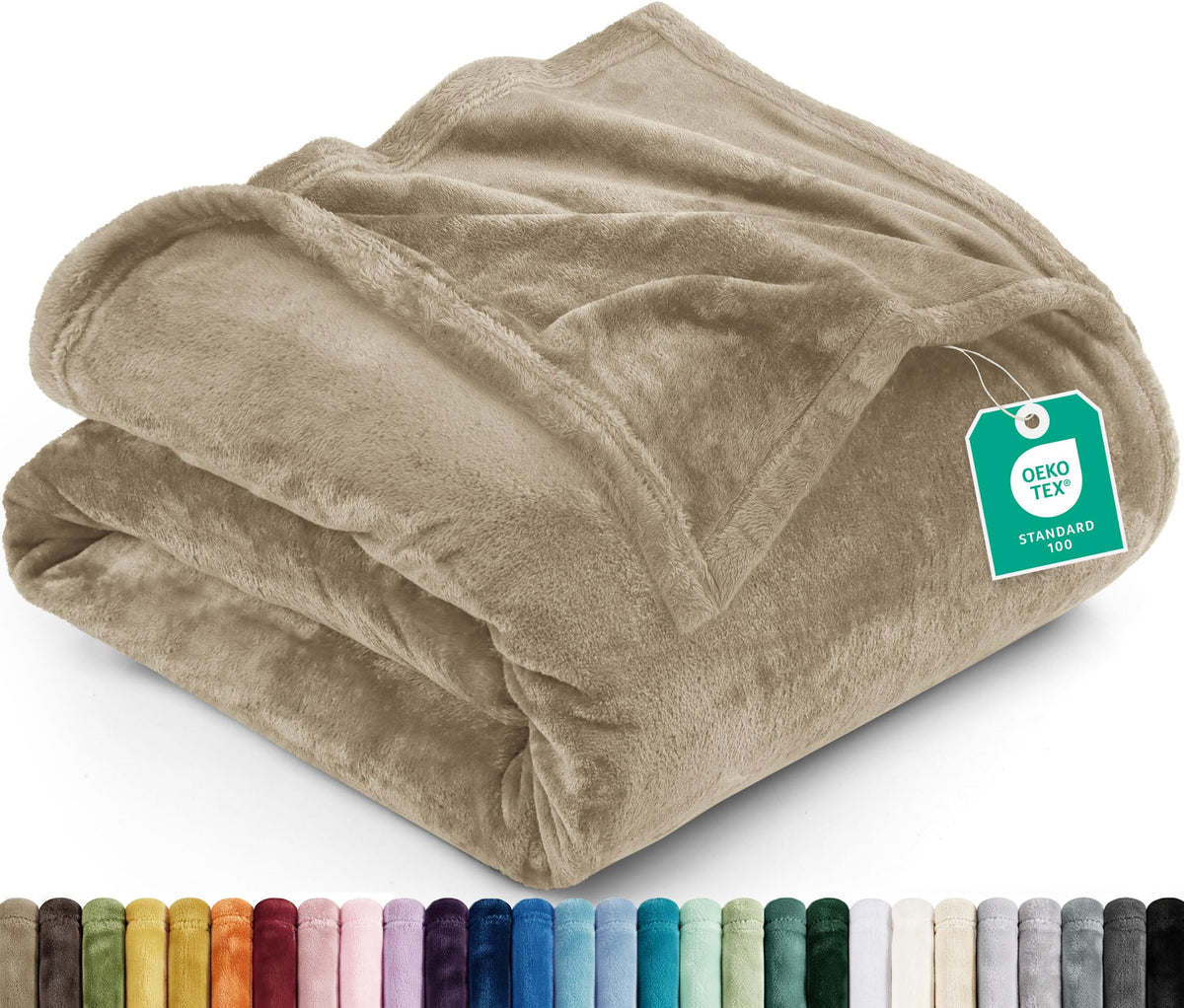 Utopia Bedding 300GSM Luxury Soft Microfiber Fleece Blanket