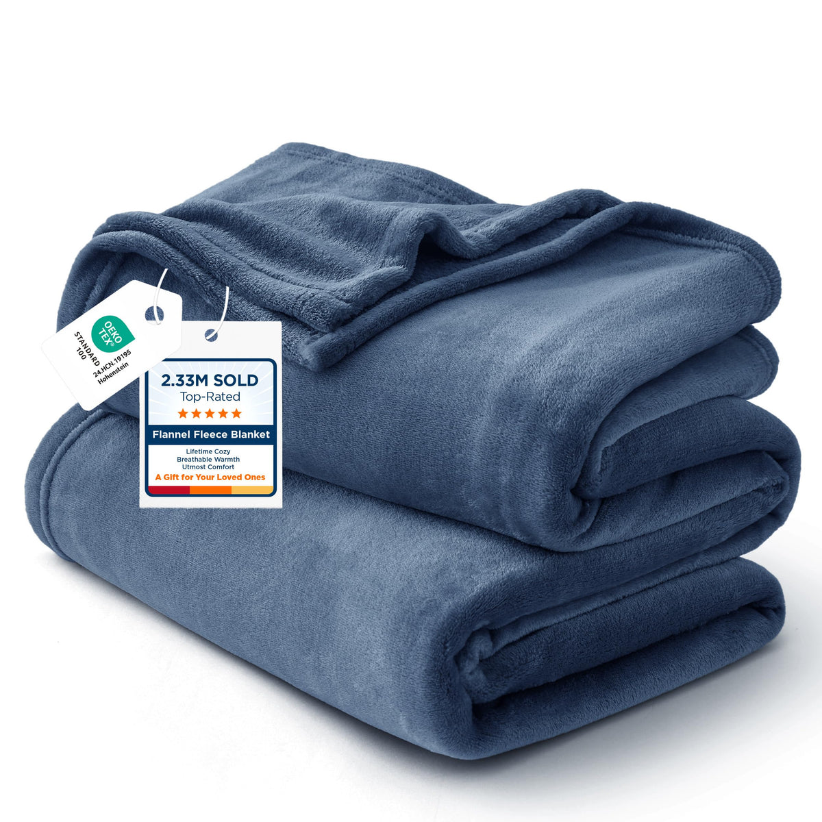Bedsure Lightweight Plush Fleece Throw Blanket for Sofa