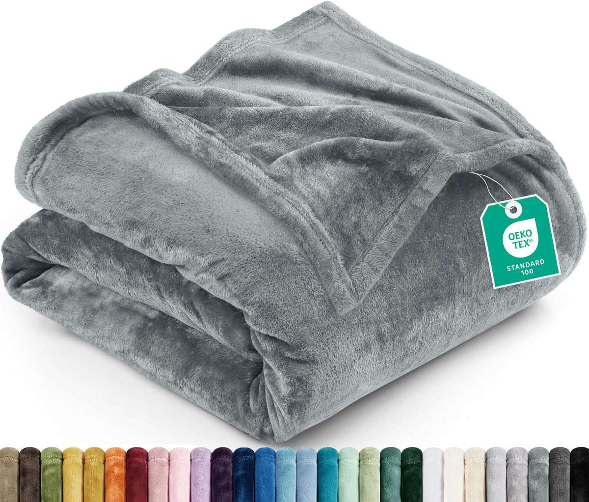 Utopia Bedding Fleece Blanket 300GSM Luxury Anti-Static Fuzzy Soft Microfiber Blanket for Couch, Sofa and Bed