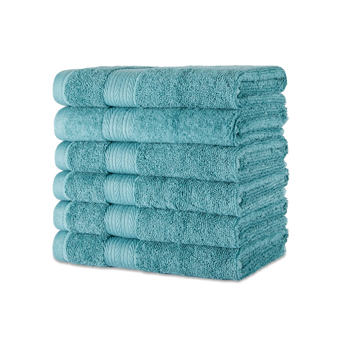 Amazon Basics Oversized Fade-Resistant Cotton Towel Set