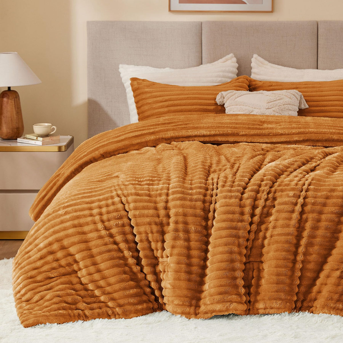 BEDELITE Fleece Comforter Set
