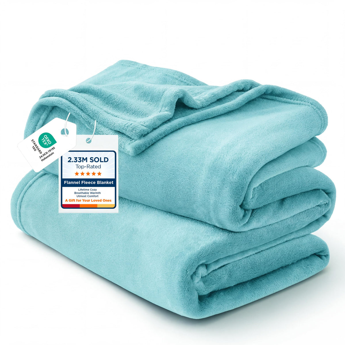 Bedsure Lightweight Plush Fleece Throw Blanket for Sofa