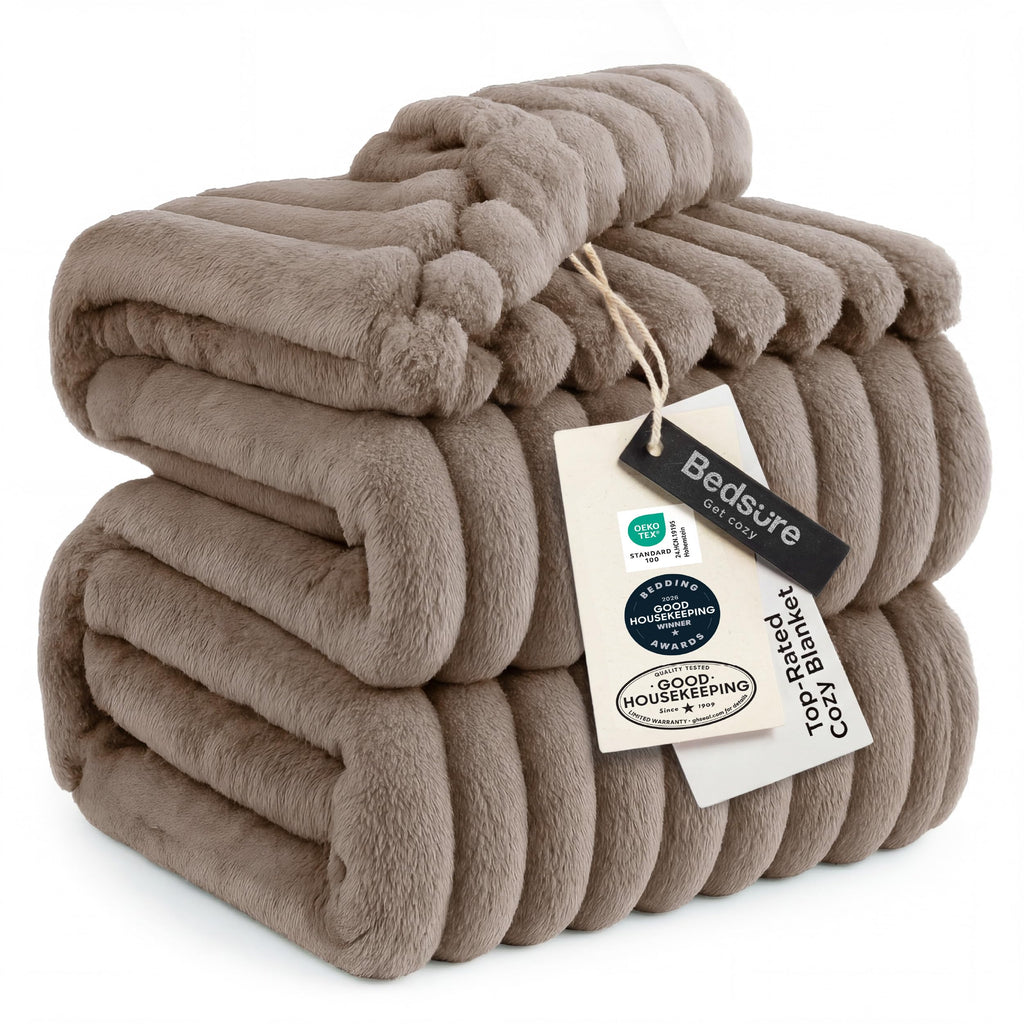 Bedsure Fleece Blanket Polyester Blanket