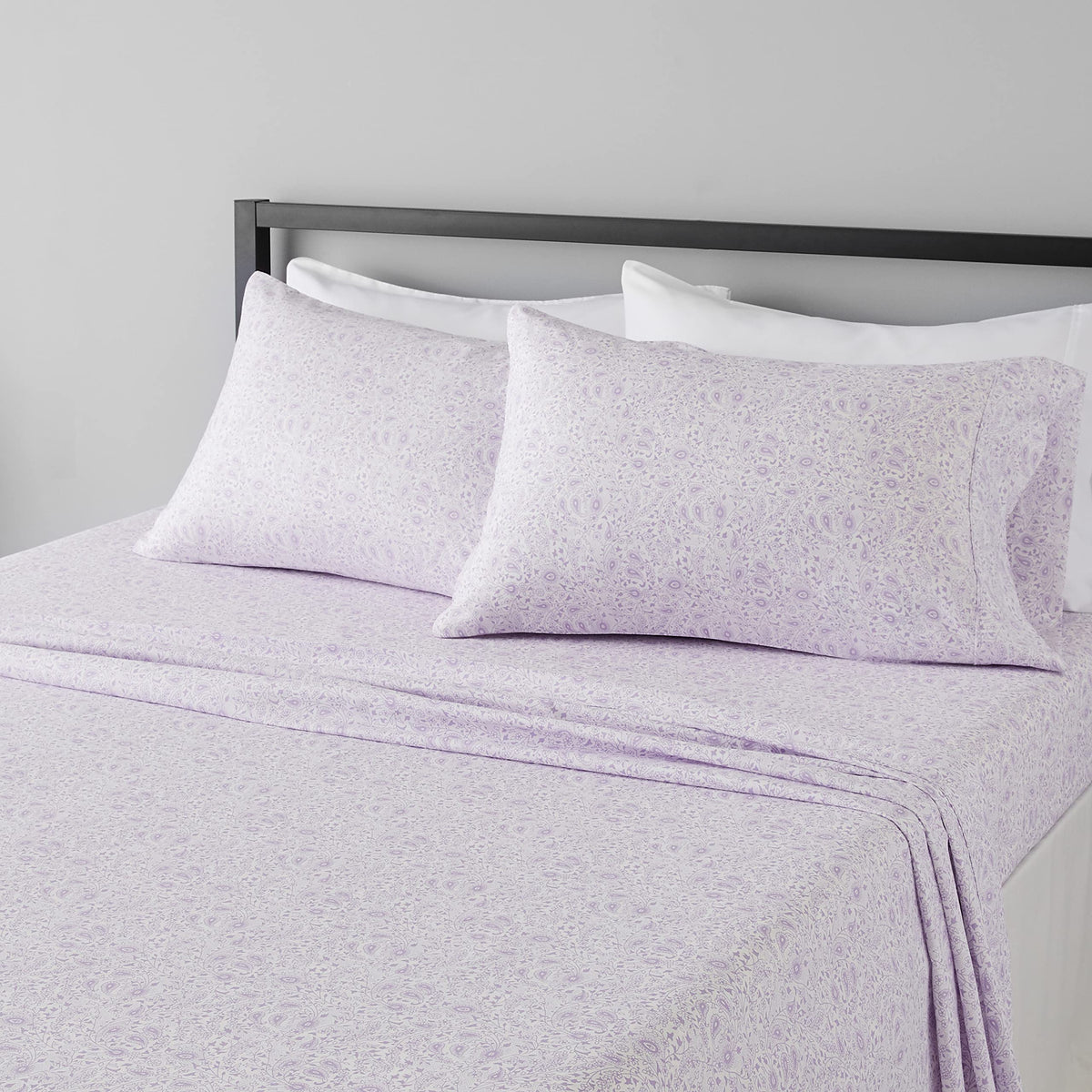 Amazon Basics Lightweight Super Soft Easy Care Microfiber 4-Piece Bed Sheet Set with 14-Inch Deep Pocket