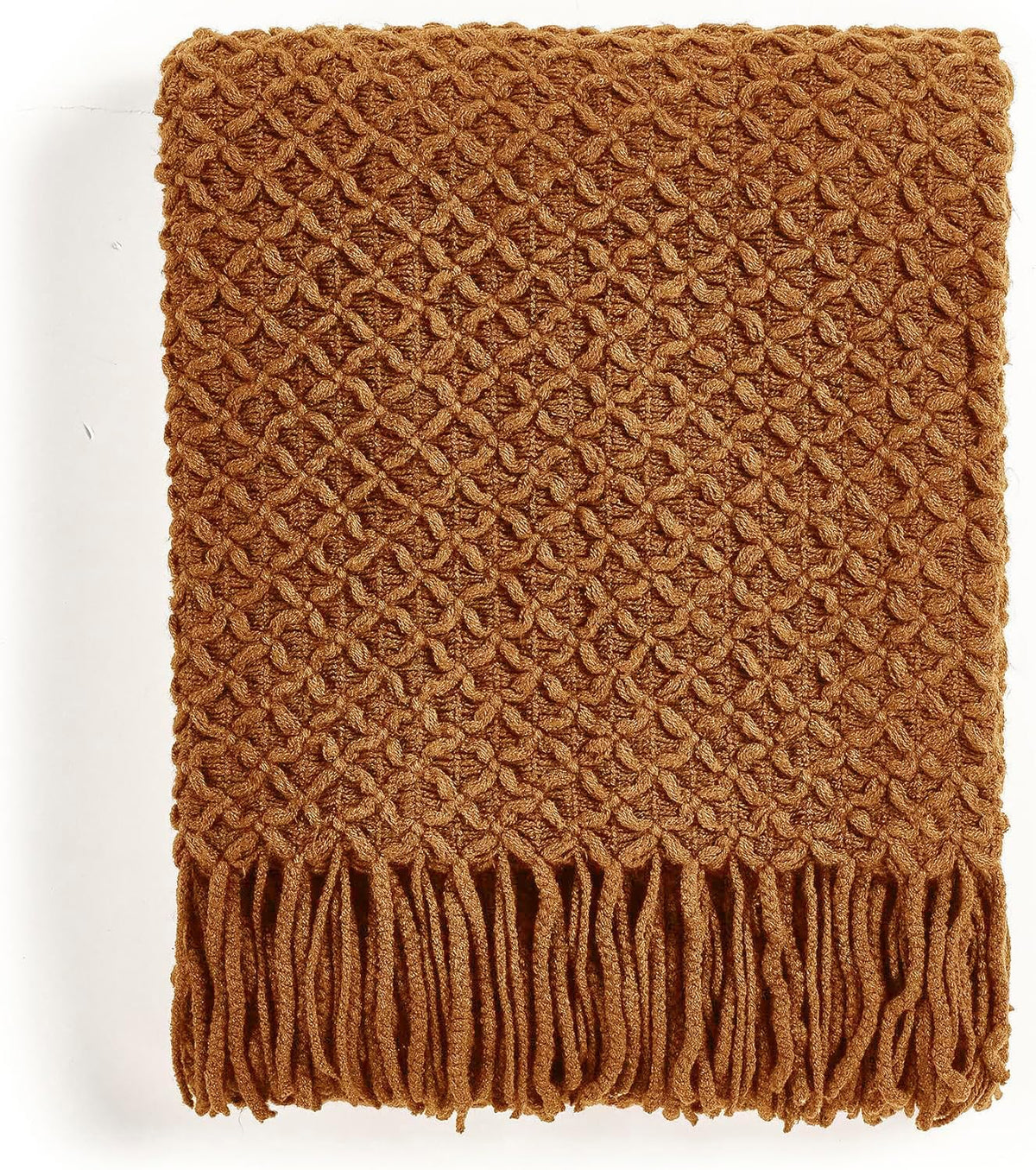 CREVENT Soft Knitted Decorative Throw Blanket for Sofa