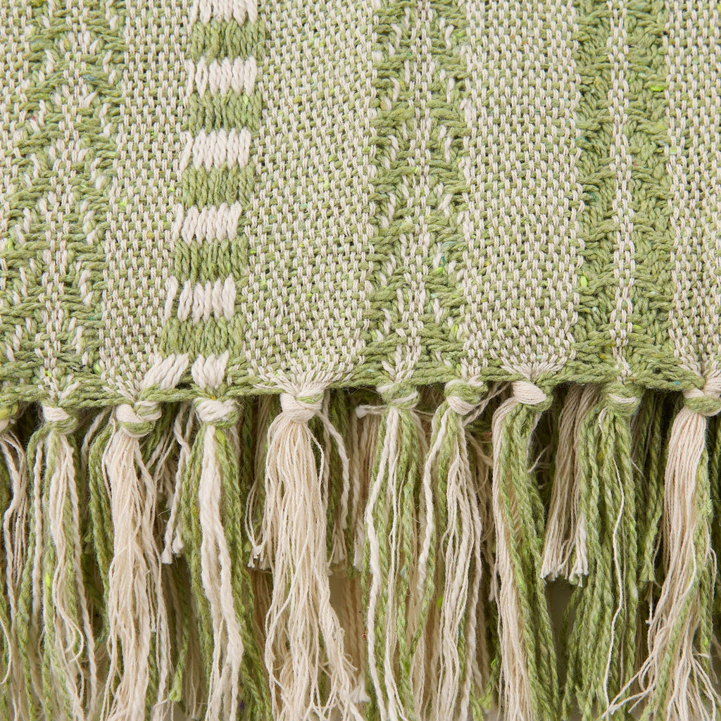 DII Braided Striped Decorative Throw Blanket