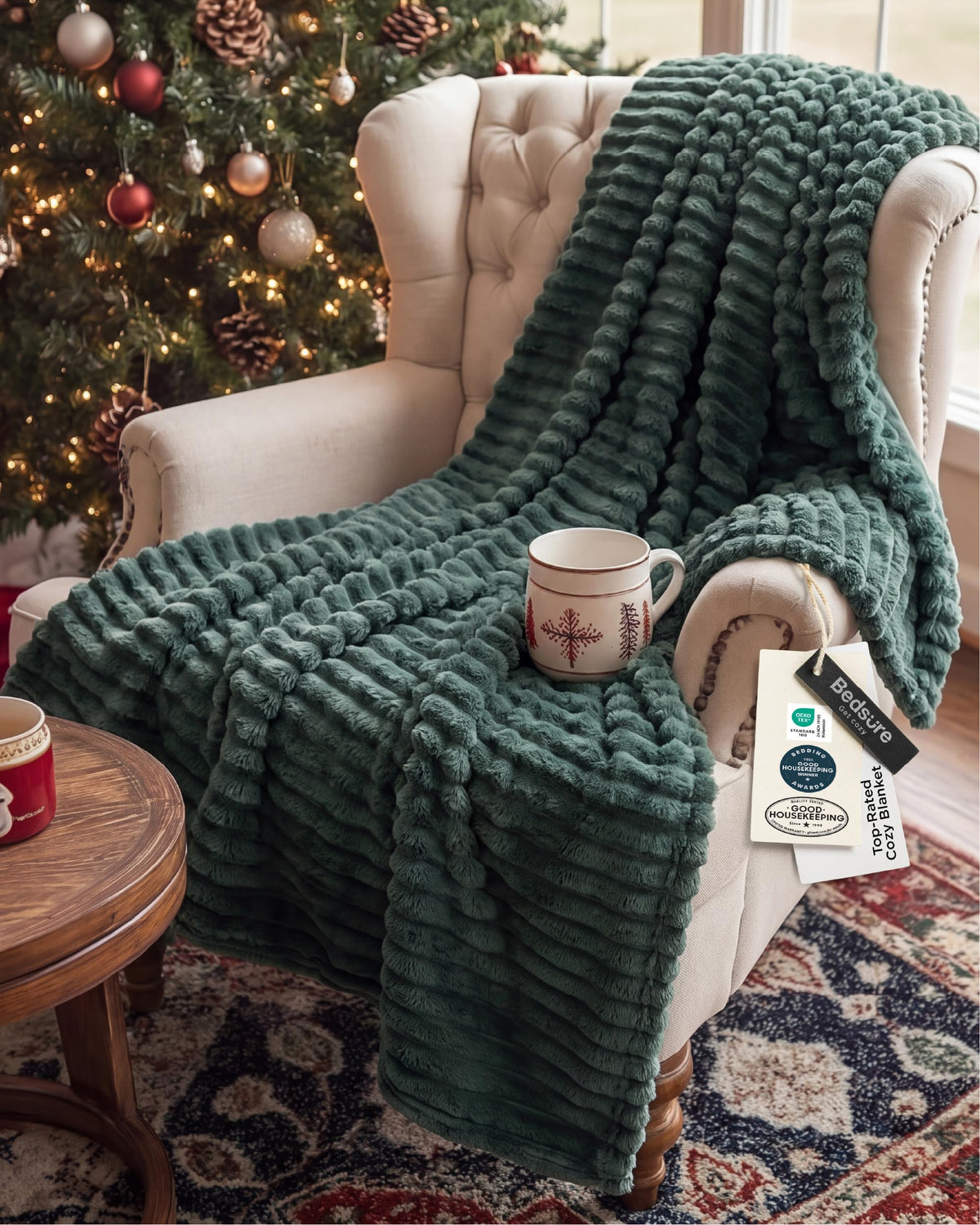 Bedsure Fleece Blanket Polyester Blanket