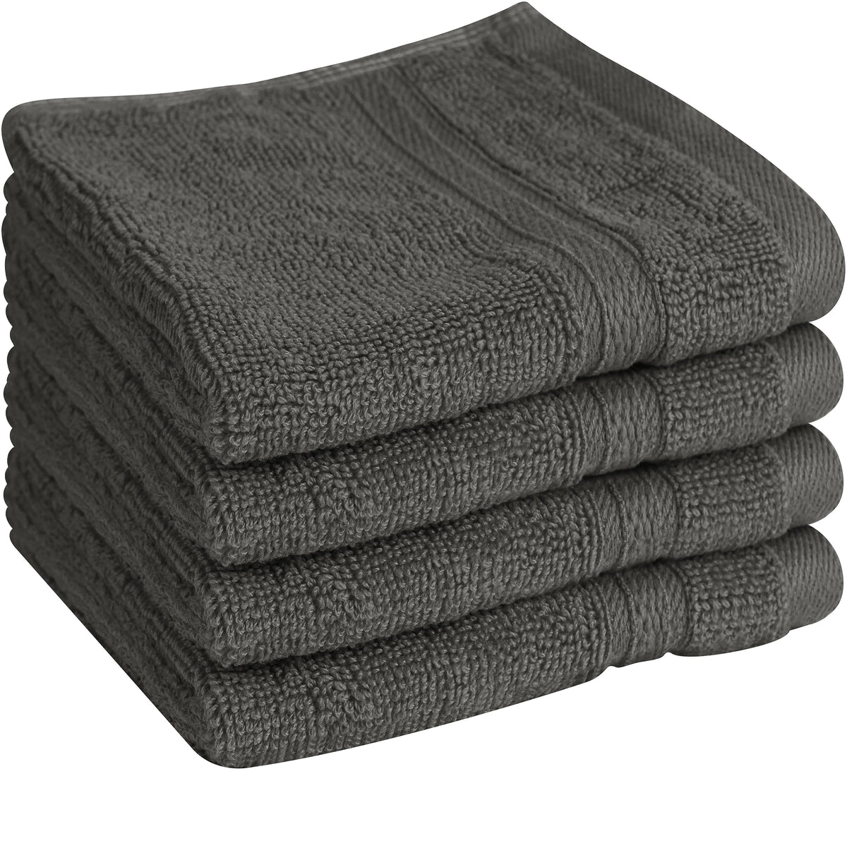 Towel and Linen Mart 100% Cotton White 6 Pack Bath Towel Set, Quick Dry, Super Absorbent, Light Weight, Soft Feel for Hotel, Spa and Bathroom (27 X 54)