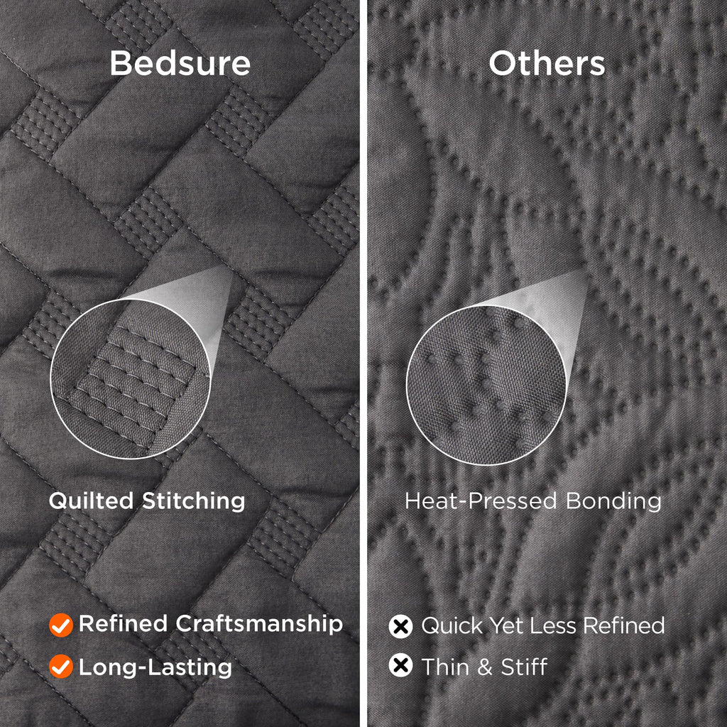 Bedsure Quilts Lightweight Bedspreads with Basket Weave Pattern
